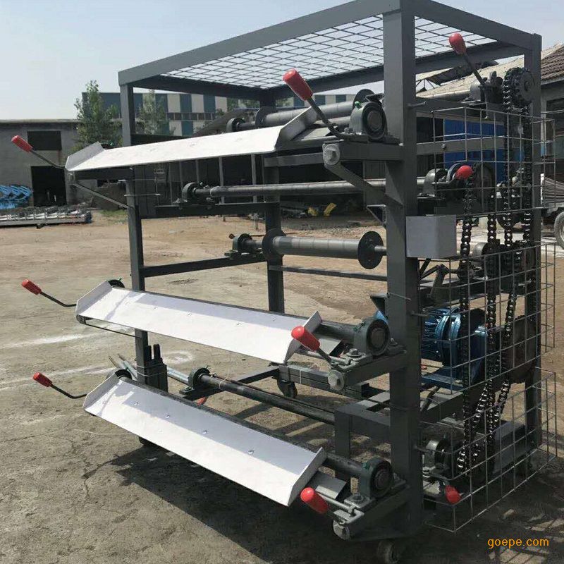 蛋鸡全自动出粪机-养鸡设备