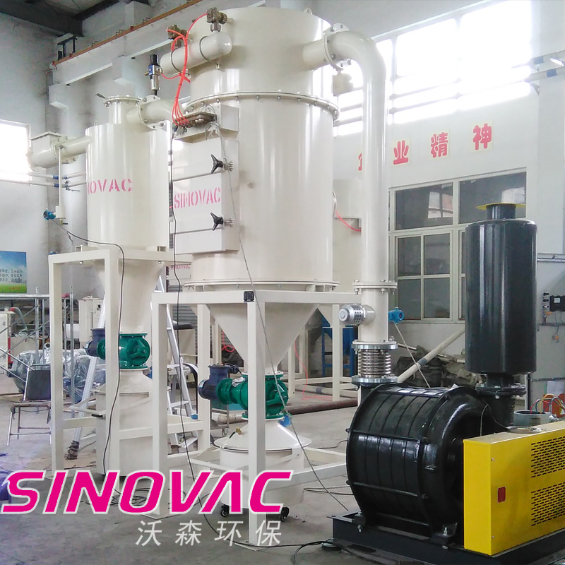 SINOVAC饲料厂中央真空清扫系统3000-55F除尘装置