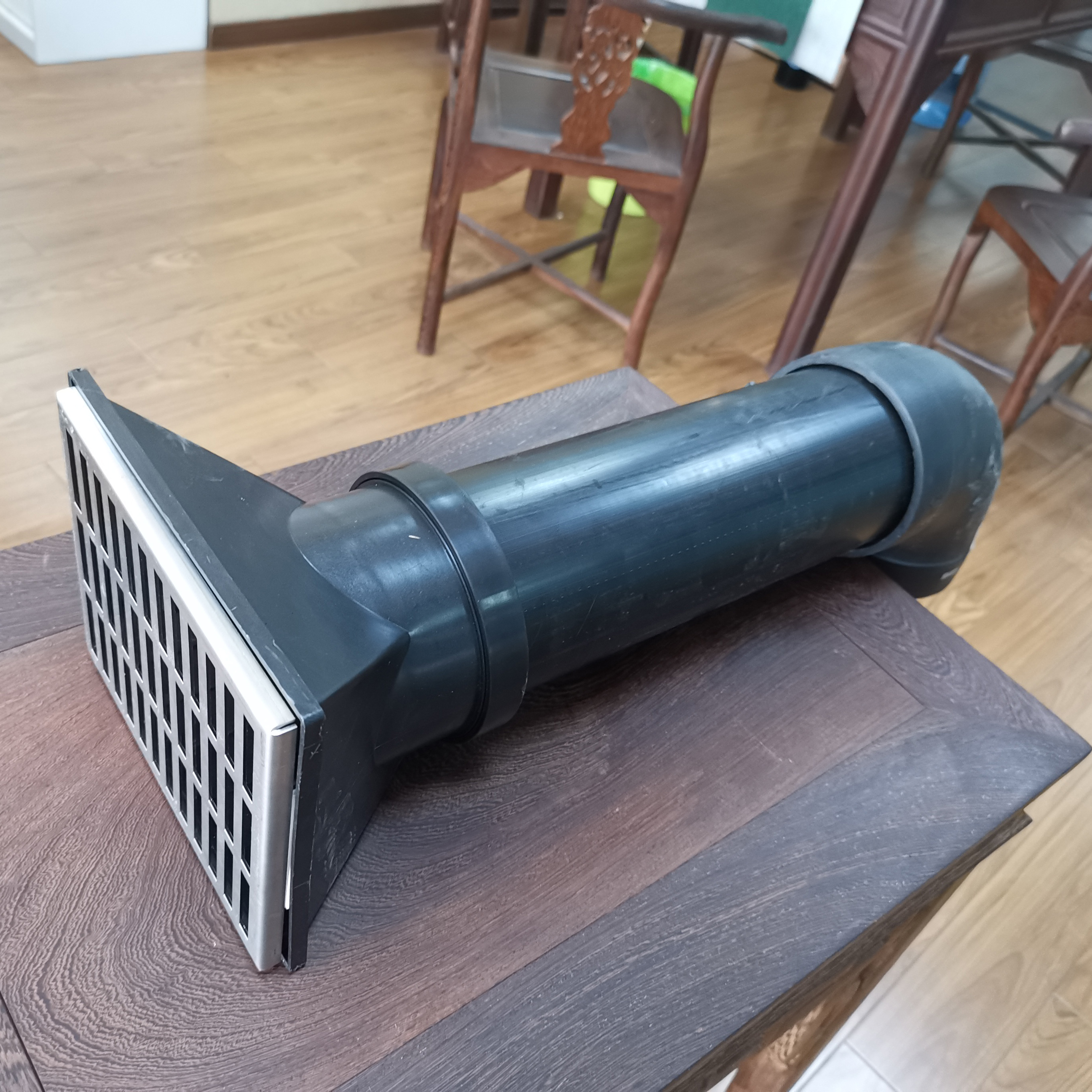 知雨者hdpe侧排雨水斗hdpe侧排地漏 谷瀑环保