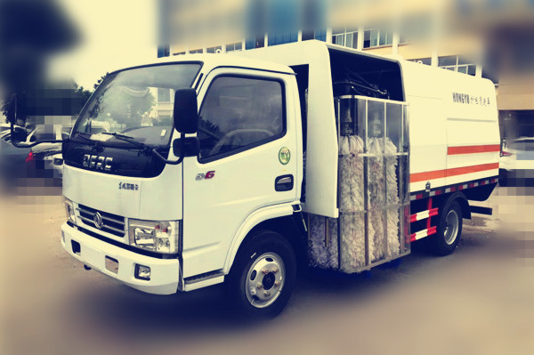 国六环卫清扫车的 国六小型洗扫车 - 谷瀑环保