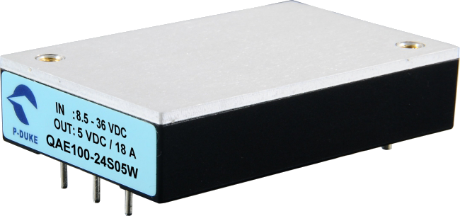 博大电源qae100w系列 1/4砖电源 qae100-24s12w