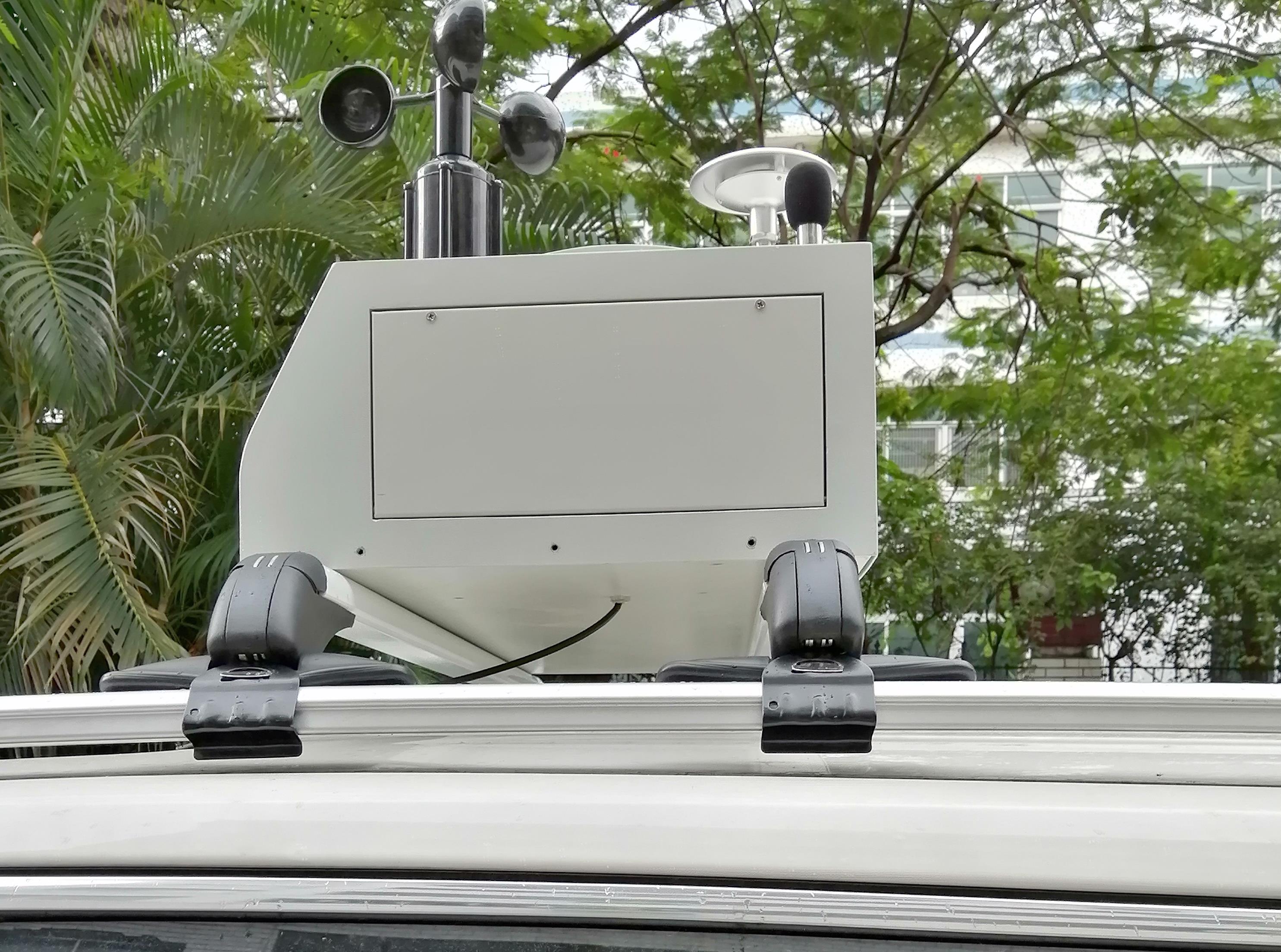 车载移动式道路扬尘噪声视频监控系统 多参数智能粉尘浓度监测仪