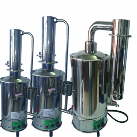 不锈钢电热蒸馏水器 沪粤明YA-ZDI-20蒸馏水器