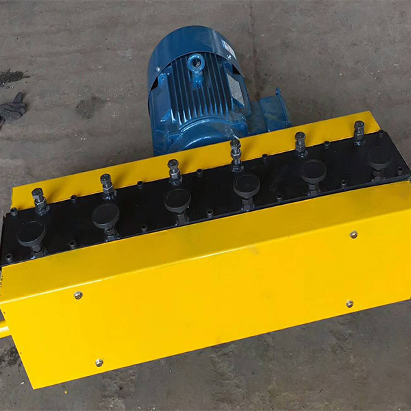 钢绞线穿束机穿束过程