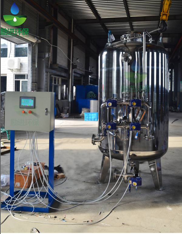 不锈钢机械过滤器深层过滤器手动型过滤器全自动介质过滤器