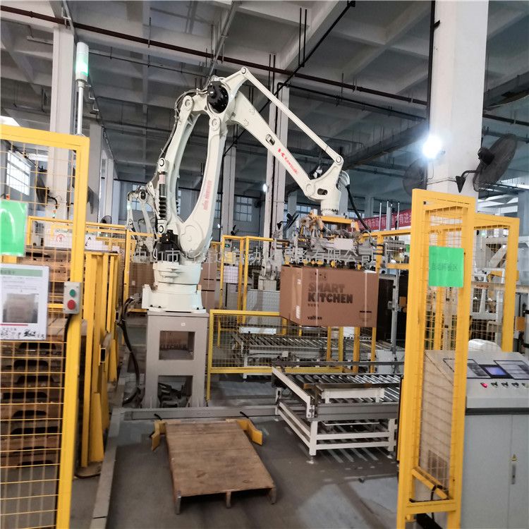 成品箱码垛机包装线纸箱翻转机滚筒线hxd065鸿鑫达自动化