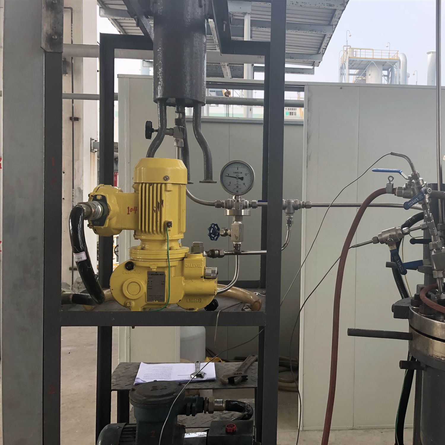 米顿罗rt002s211c6sny液压隔膜计量泵 miltonroy pump