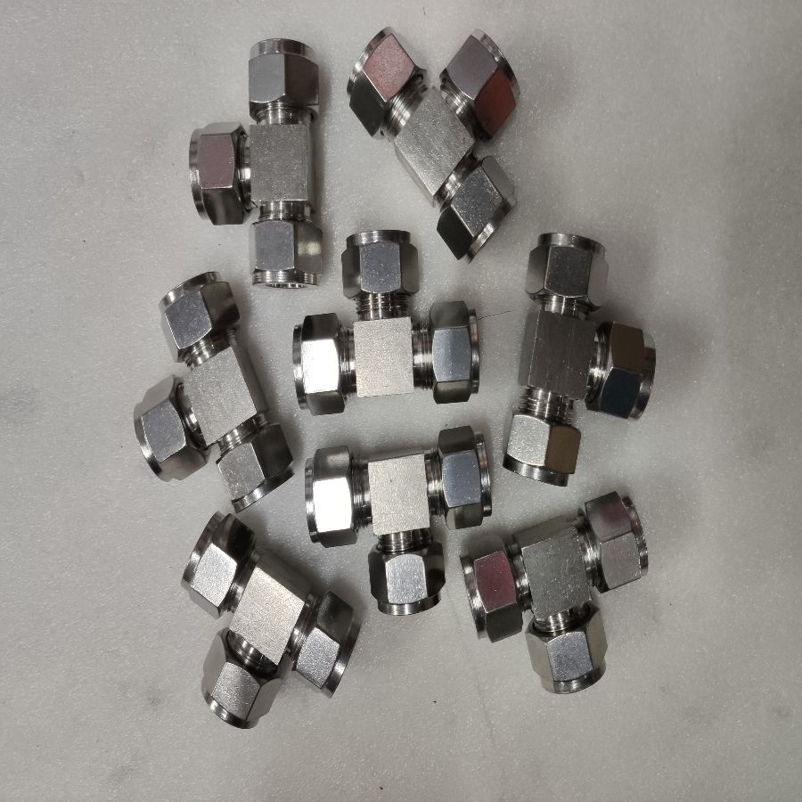 glt 不锈钢全系列高压卡套式三通液压接头 gb3745-20