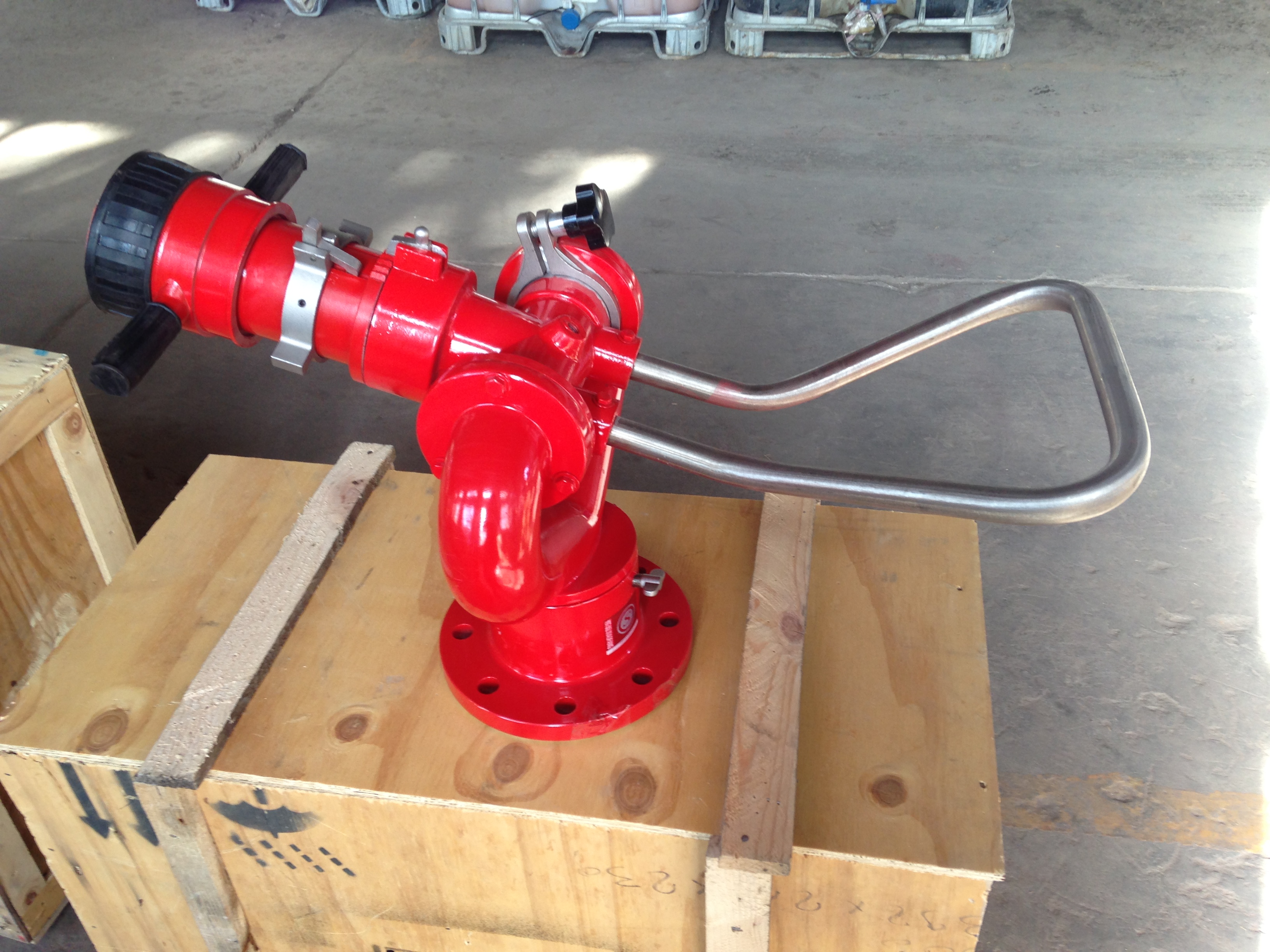 手动固定直流喷雾式消防水炮ps30-50