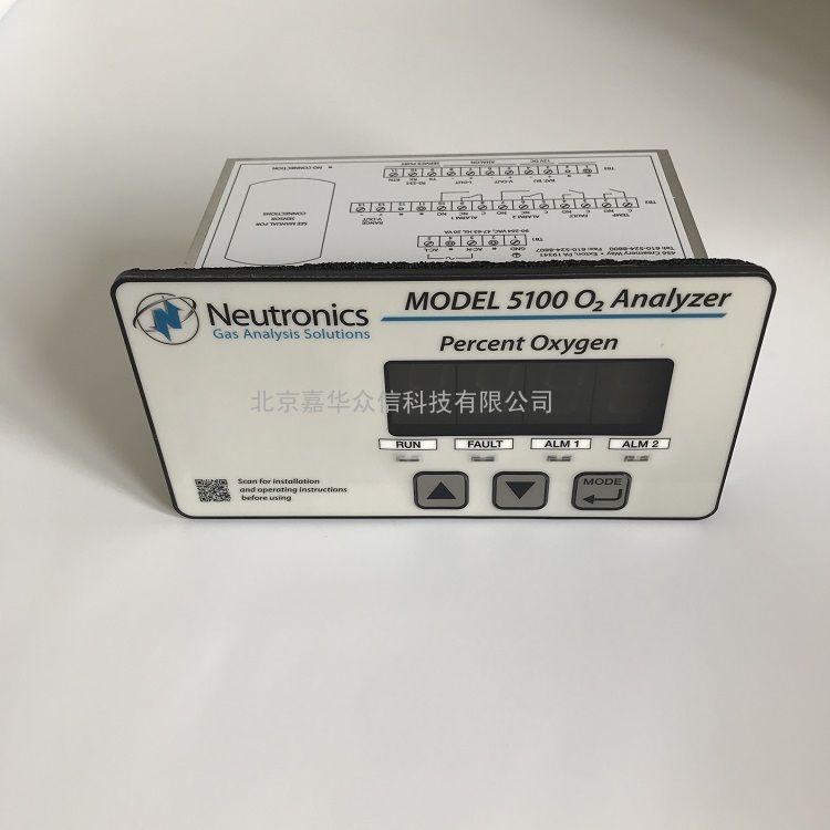 Neutronics MODEL 5100O2 Analyzer 0-100%