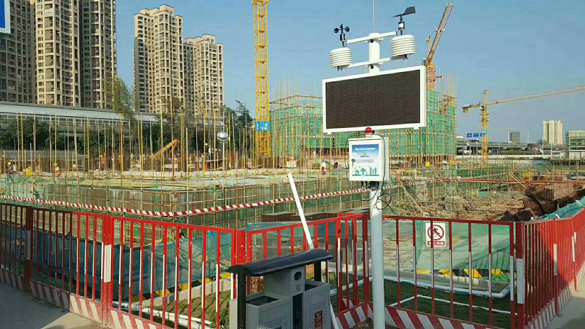 恩扬尘在线监测设备 施工工地扬尘污染治理系统osen-6c - 谷瀑环保