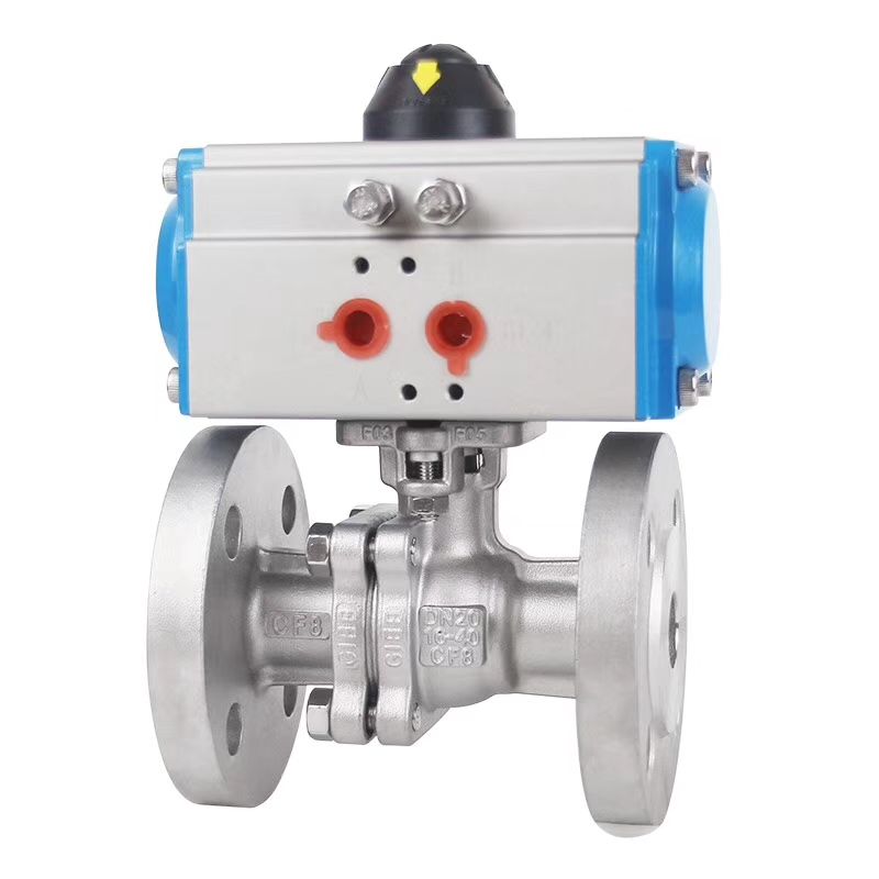 api瑞通阀门气动球阀q641f-16p
