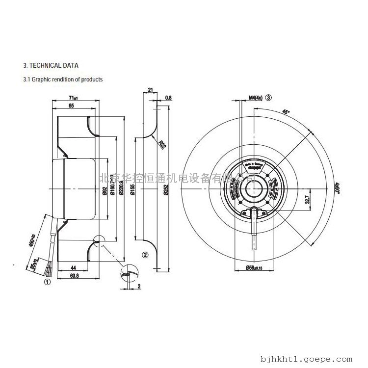 ebmpapst ¹ڷ 48V R1G220-AB73-98