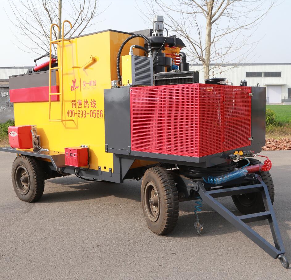 公路养护机械能实现的功能 机械化公路养护情况友一拖挂式