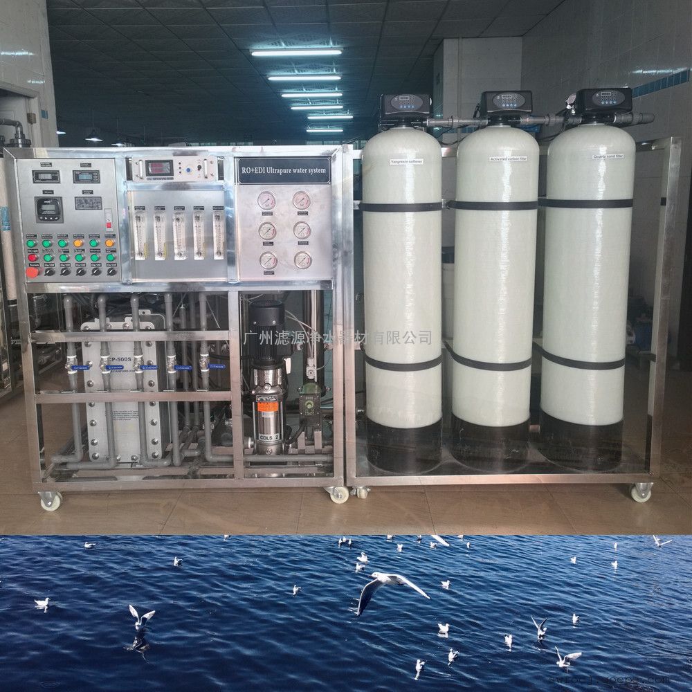 桶装水瓶装水水厂ro反渗透纯净水设备 0.25-100m&sup3;/h