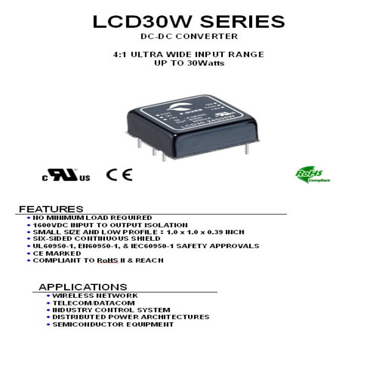 P-DUKEDC/DCֱԴLCD30-24S24W LCD30-24D12WLCD30-24D15W LCD30-48S05W LCD