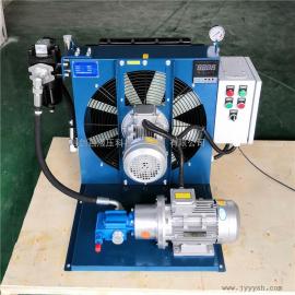JIAN YI剑邑自动循环温控启停型油冷却系统 独立循环式液压风冷却器ELDL-6-A3