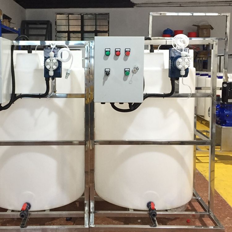 AINFO订制工业污水全自动加药系统，排污处理成套设备KS200
