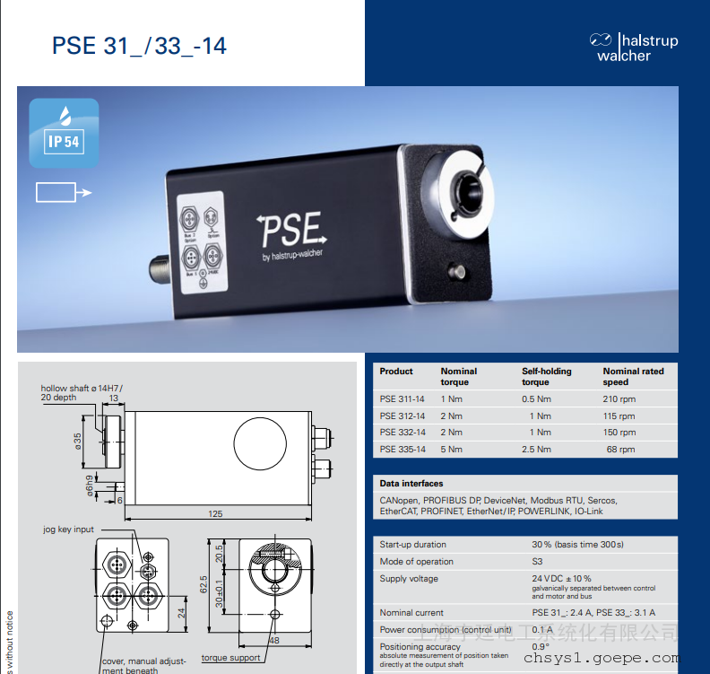 ¹halstrup-walcherλϵͳ3¹ԭװֱPSE335-14-PN-0-0-0