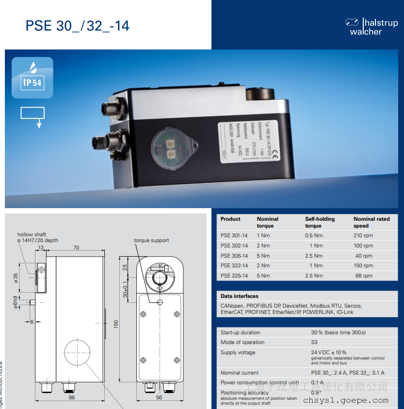 ¹halstrup-walcherλϵͳ6¹ԭװֱPSE305-8-CA-0-0-0