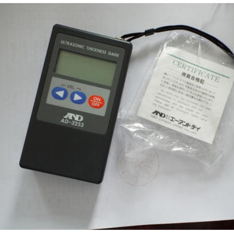 日本AND艾安得超声波测厚仪AD-3253B升级版AD-3255