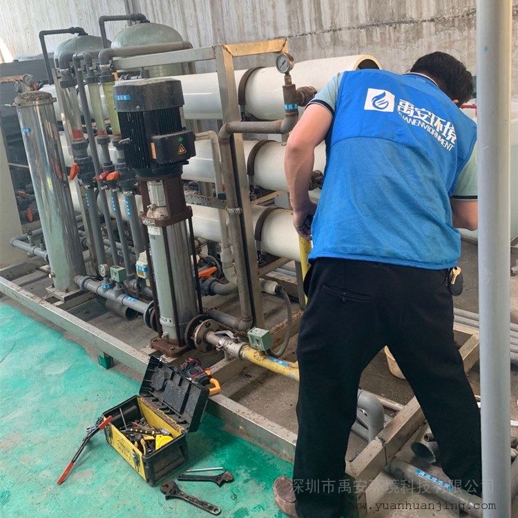 禹安环境工业废水回用设备YAHY-400T中水回用设备纯水机RO设备