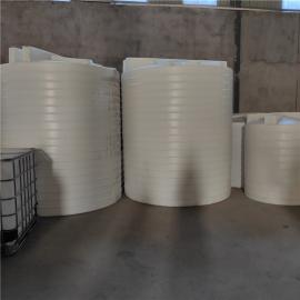 明德10吨加药箱配料罐10000L平底计量罐塑料桶10立方加药桶