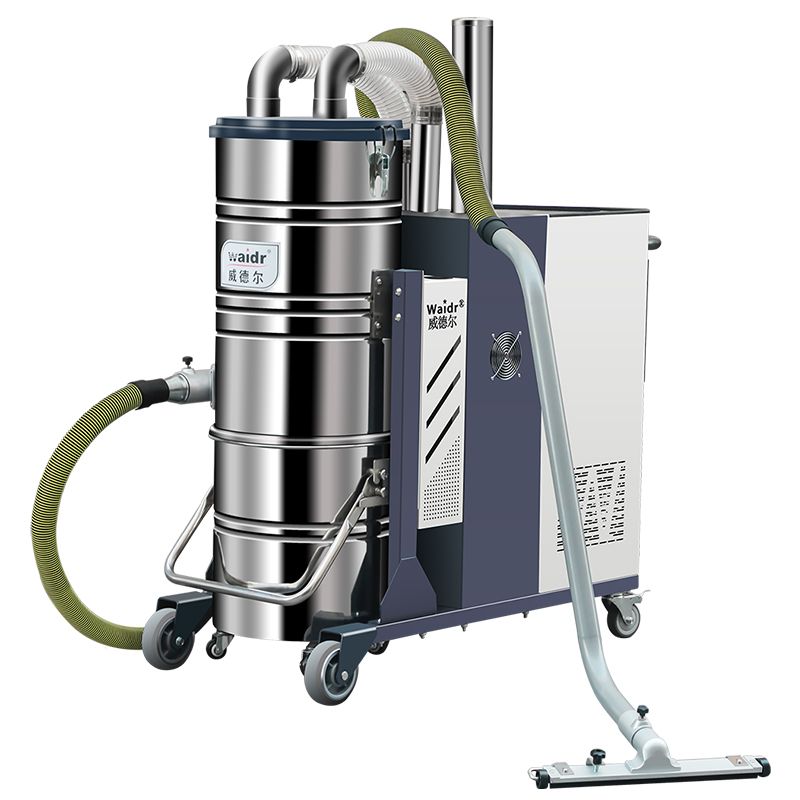威德尔（WAIDR）C007AI三相电自主清尘8.1KW工业吸尘器100L清理焊渣金属屑水泥粉