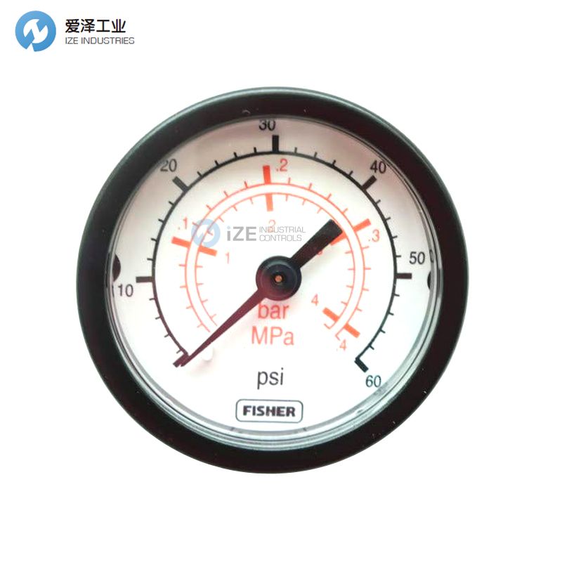 FISHER压力表11B4040X022 0-60 PSI