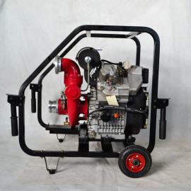 三林高扬程3寸单缸双头柴油机水泵SHL30DSP