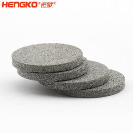 HENGKO恒歌不锈钢多孔金属材料过滤器滤板，316L耐腐蚀不锈钢粉末烧结滤芯HKD79
