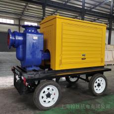 翰丝防汛移动抽水泵车柴油机水泵机组自吸泵市政应急500/1000立方HSDP6-MF