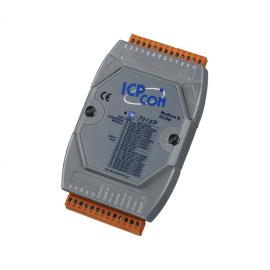 泓格(ICPDAS)M-7015P/I-7015 P远程IO板卡6路2/3线热电阻输入模块原装正品
