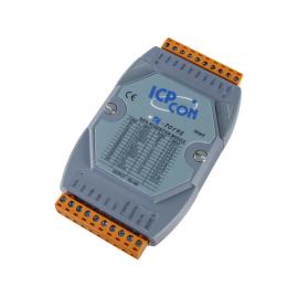 ICPDAS泓格I-7019R/M-7019 Z原装远程电流压8路热电偶输入IO模块