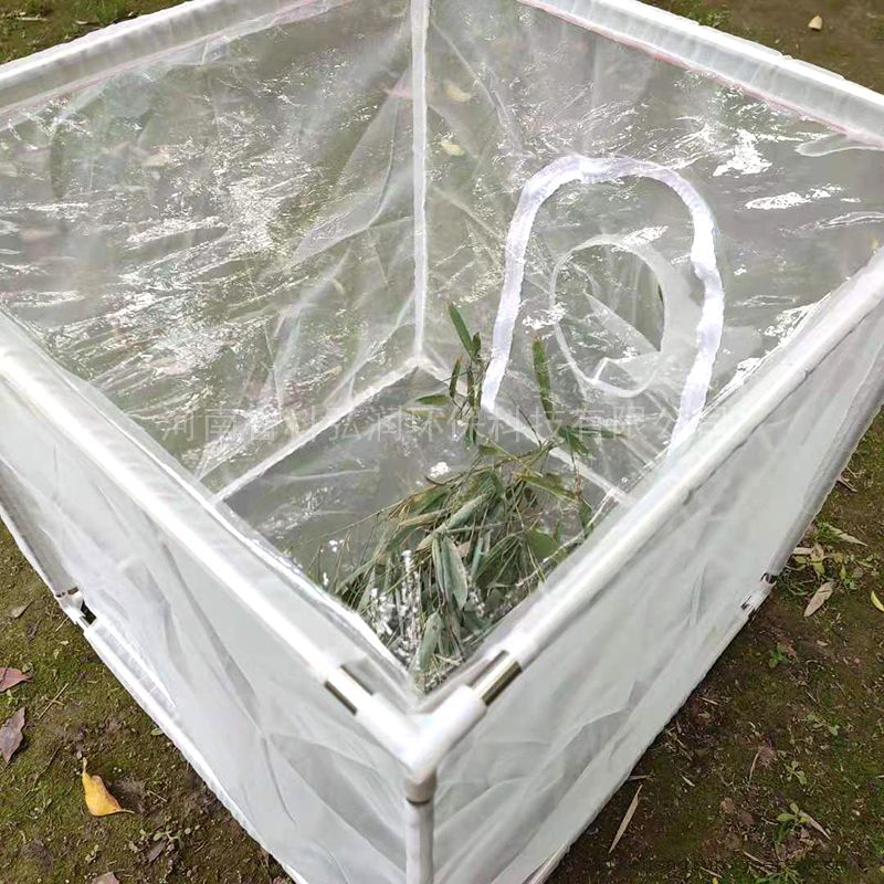 不锈钢养虫笼养蚊笼顶部透明布蚊虫饲养笼昆虫饲养多规格可拆卸ZK-YCL