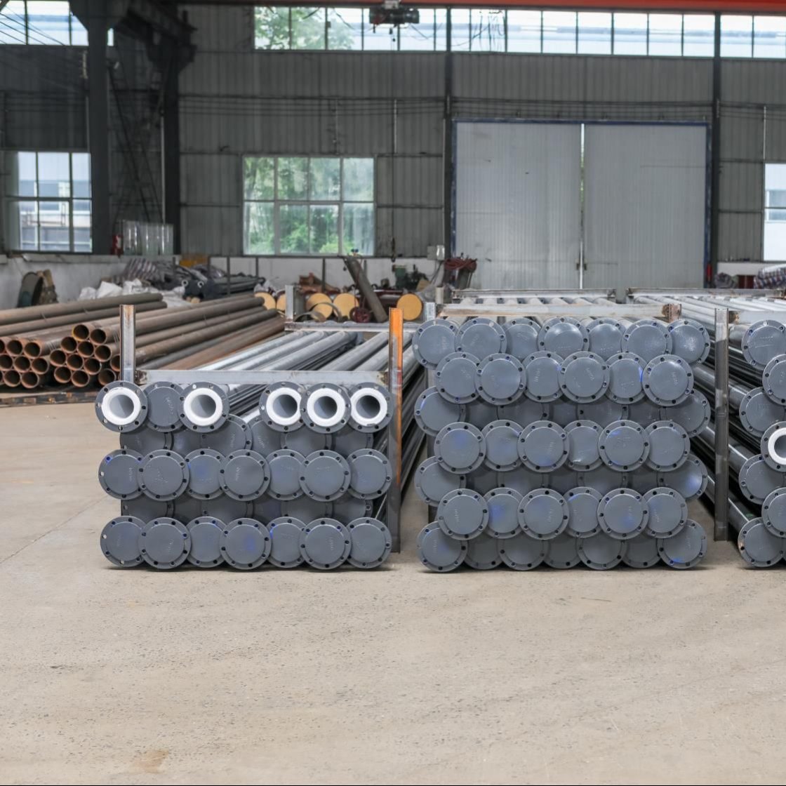 力企钢衬po管道 内衬聚烯烃复合管dn80