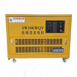 SHWIL10KW-60KW�o音汽油�l��C三相220V/380VSW10KWQY