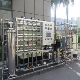 绿健1T/H全自动去离子超纯水设备 工业高纯水15兆欧