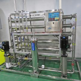 制药用1t/h双级反渗透纯化水设备满足中国药典标准绿健