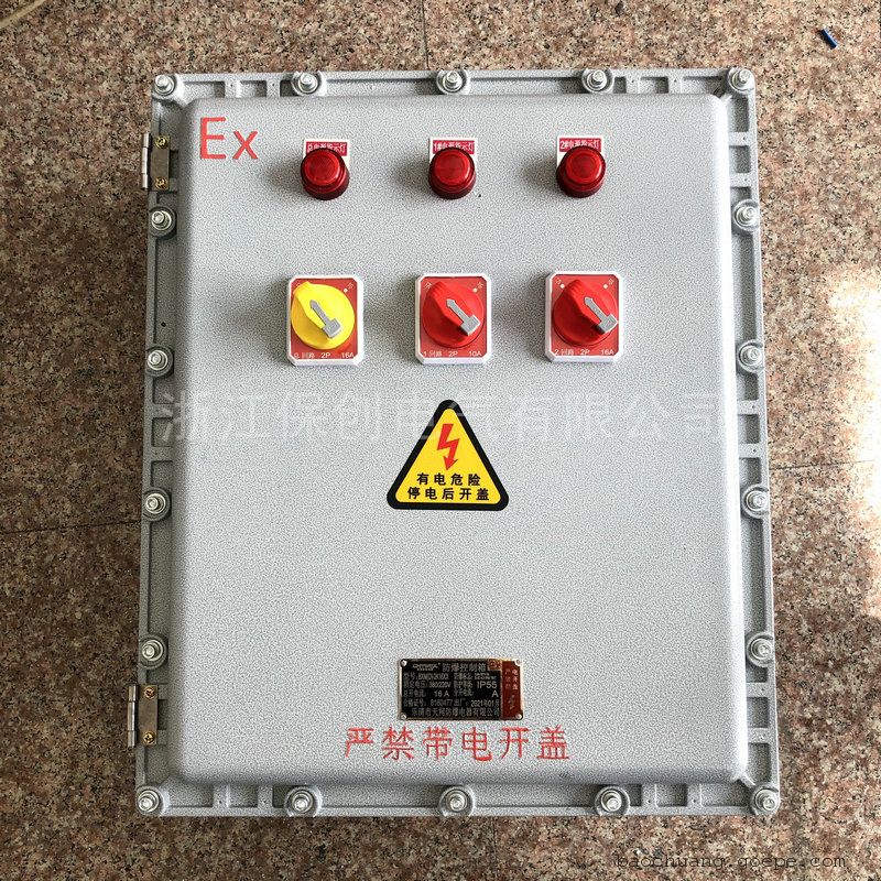 防爆配电箱 控制箱 定做防爆箱BXM-12/25K200保创电气