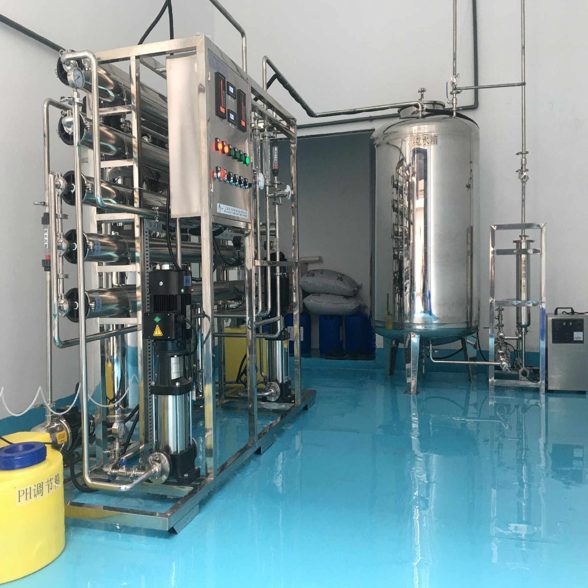 奥力原ALY-1000纯化水工程设备，化妆品生产用纯化水设备