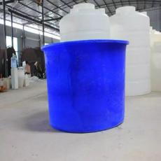 朗盛塑业提供优良产品牛筋塑料圆桶PE食品级腌制桶M-500L