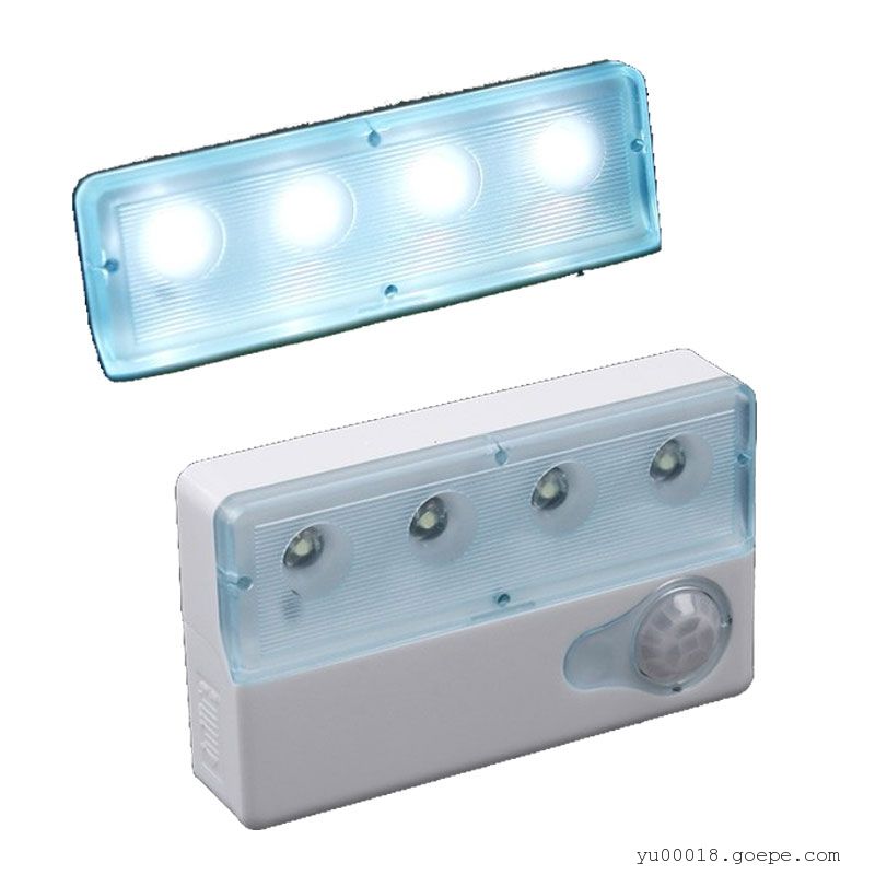 USB可充电人体感应灯,LED自动感应衣柜灯