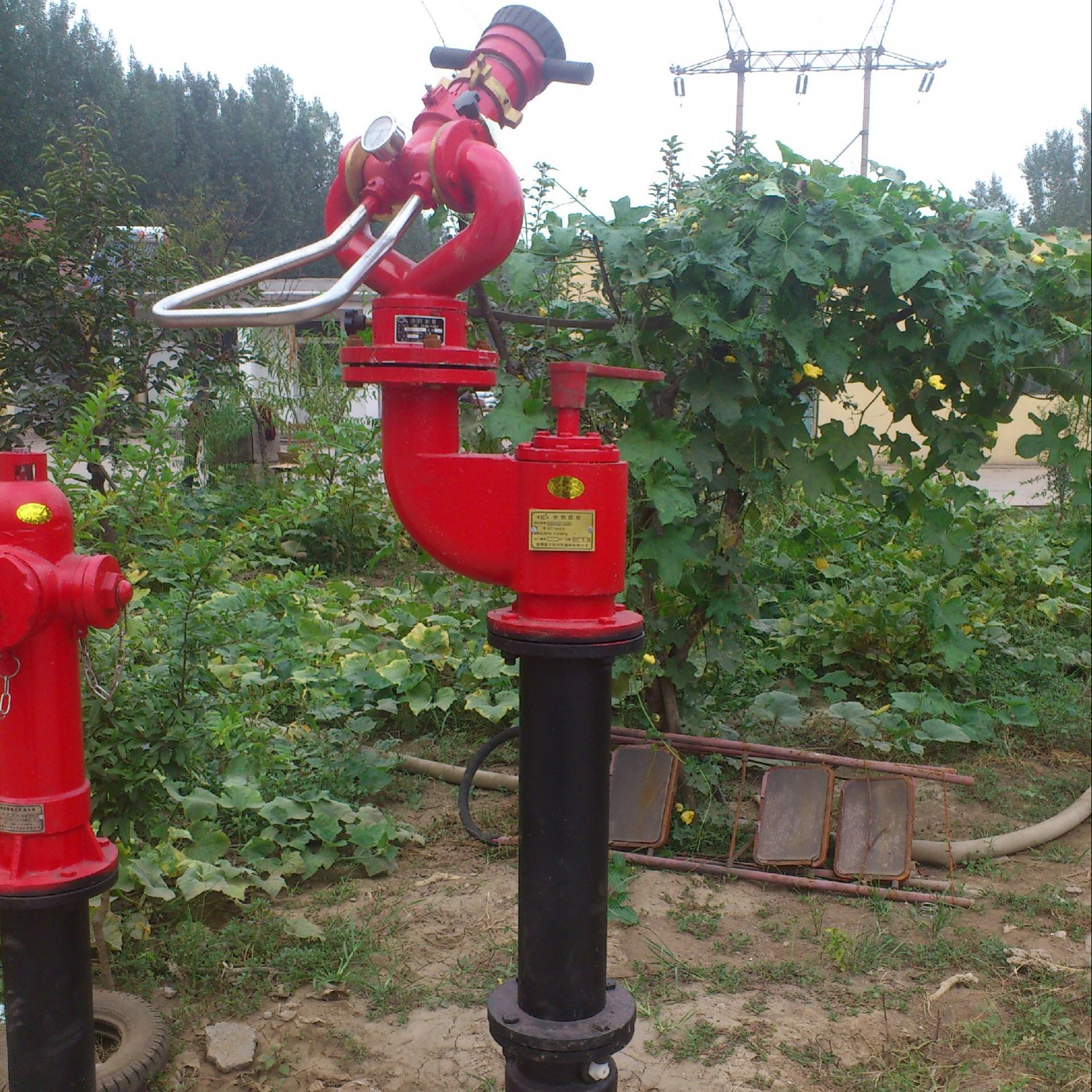 调压型快速开启栓炮一体式消防水炮制造企业ss15065ps1050