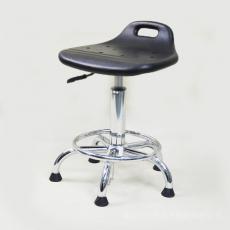 无尘室静电椅 实验室可靠背升降凳子 凳面皮革加厚款8601G