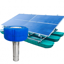 如克RSUN1200-PQ/RMT太阳能景观喷泉曝气机 循环流曝气设备