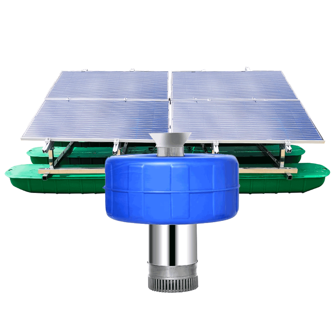 如克RSUN2200-PQ/RMT太阳能喷泉曝气机 光伏喷泉泵