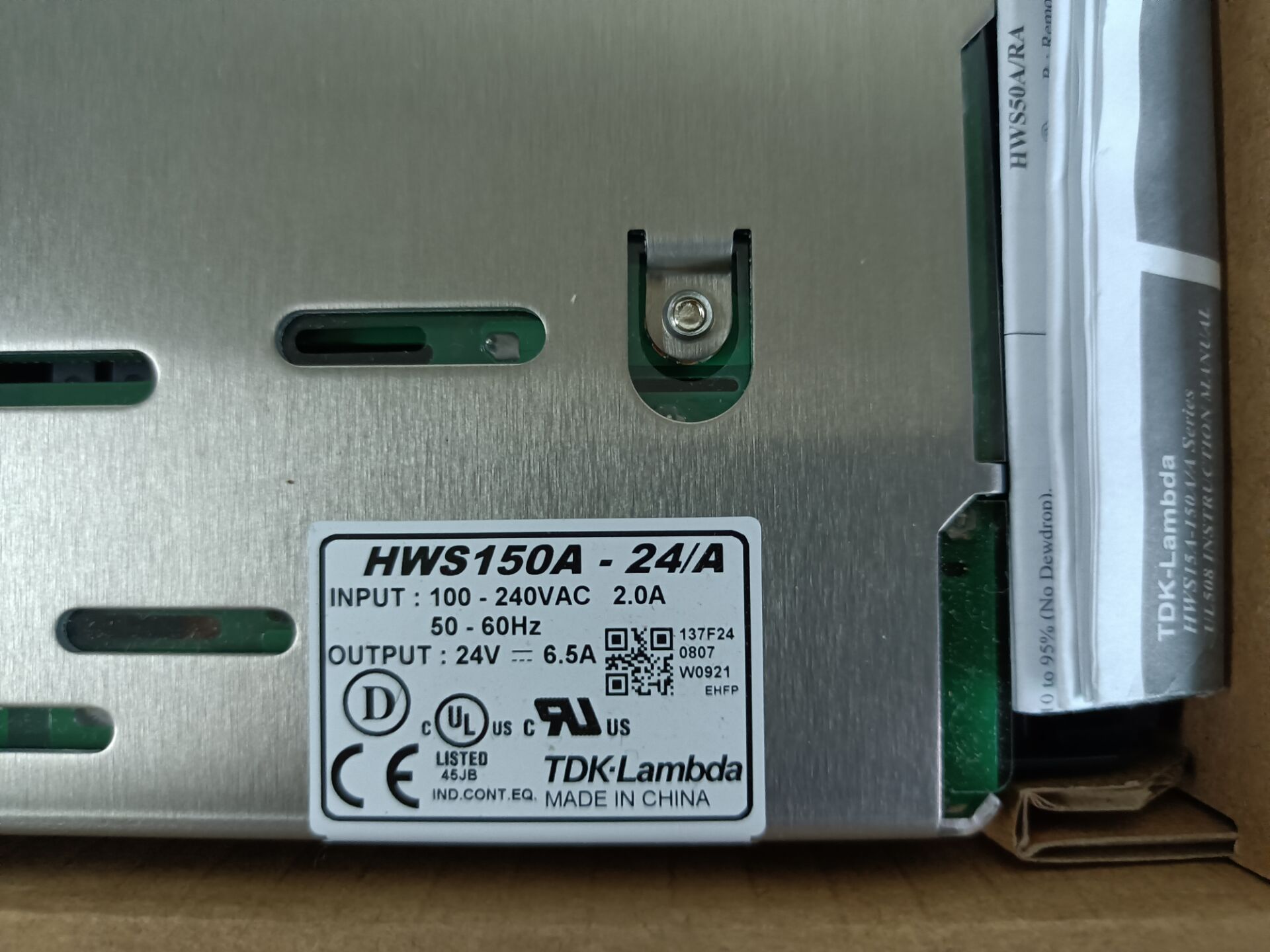 TDK-LAMBDAԴHWS150ϵ HWS150A-24/A