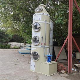 杉盛SSPLT-5K工厂酸碱废气处理设备 PP喷淋塔