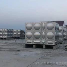 华腾达太阳能 热泵配套用不锈钢保温水箱安装商家HTD-BXG060T